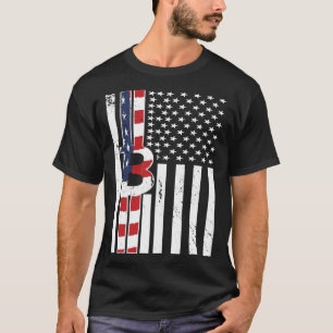 Crypto USA Flag Bitcoin Cryptocurrencies Crypto Tr T-Shirt
