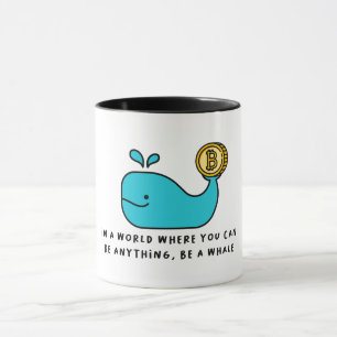 Crypto Whale T-Shirt Mug