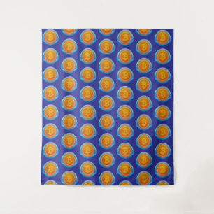 CRYPTOCURRENCY BITCOIN TAPESTRY