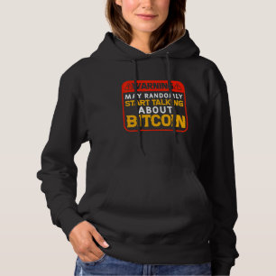Cryptocurrency Blockchain Bitcoin Coin For Stock M Hoodie