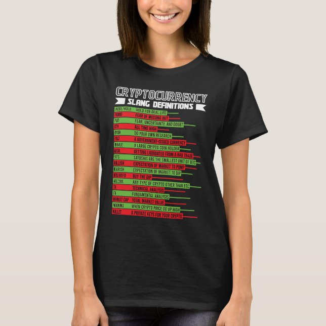 Cryptocurrency Blockchain Trader Finance Crypto In T-Shirt (Front)