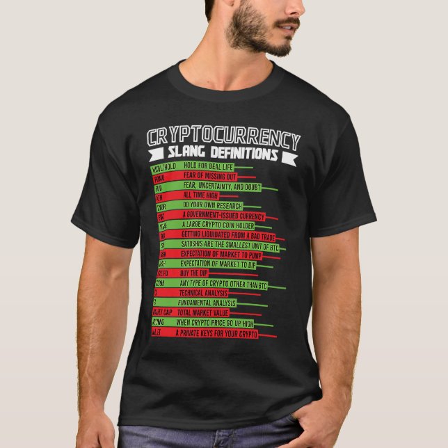 Cryptocurrency Blockchain Trader Finance Crypto In T-Shirt (Front)