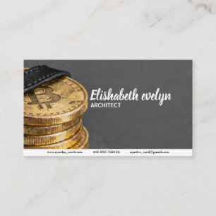 Cryptocurrency Concept Art g43 Business Card