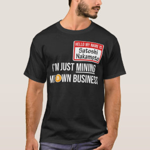 Cryptocurrency Crypto Bitcoin Funny Hodl Satoshi N T-Shirt