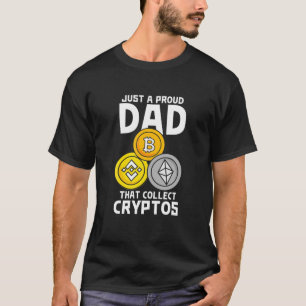 Cryptocurrency Crypto Dad T-Shirt