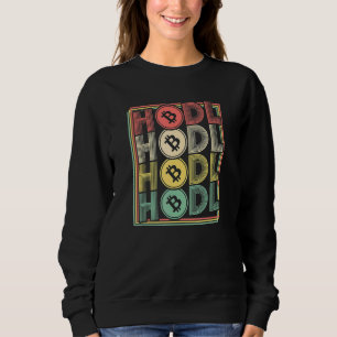 Cryptocurrency Hodl Crypto Bitcoin Btc Krypto Sweatshirt