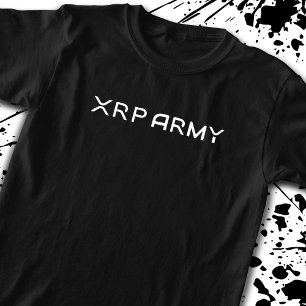 Cryptocurrency Meme XRP Army Quote Hodl Crypto T-Shirt