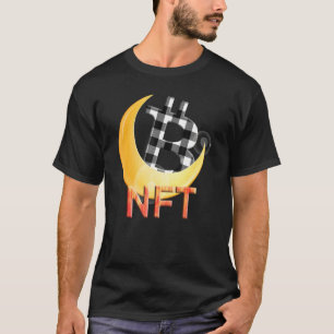 Cryptocurrency Nft Buffalo Plaid Goes To The Moon T-Shirt