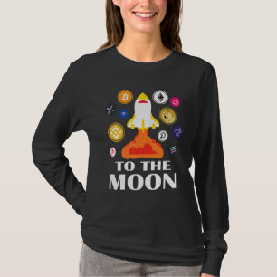 Cryptocurrency Trading Hodl Stock Chart To The Moo T-Shirt