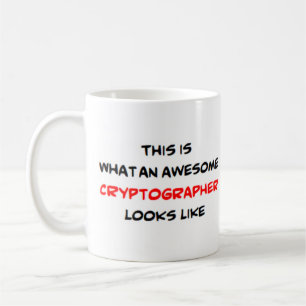 cryptographer, awesome coffee mug