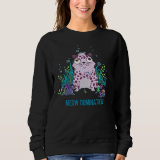 Cryptokitty gift for blockchain games enthusiasts sweatshirt