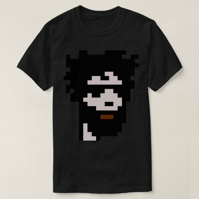 CryptoPunk 15 Male with beard and sunglasses Class T-Shirt (Design Front)