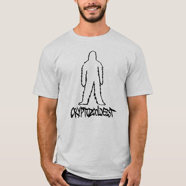 Cryptozoologist (Bigfoot) T-Shirt (Front)