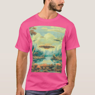 Cryptozoology Retro Sci-Fi Kitsch T-Shirt