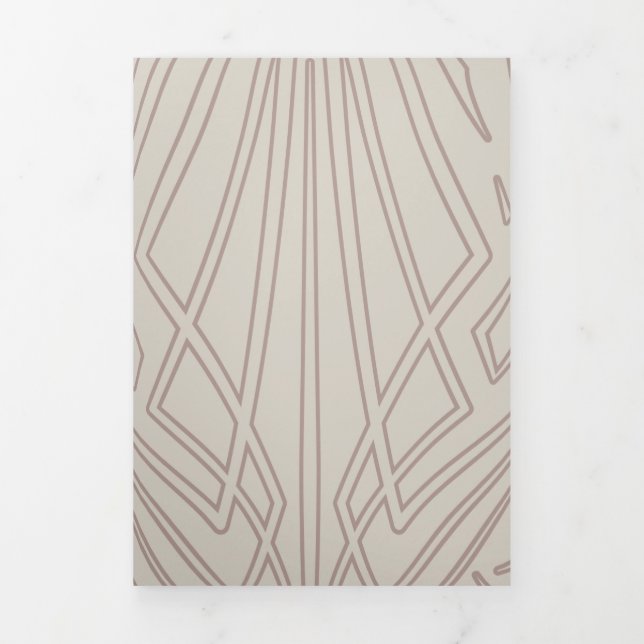 Crystal 1 Tri-Fold holiday card (Cover)