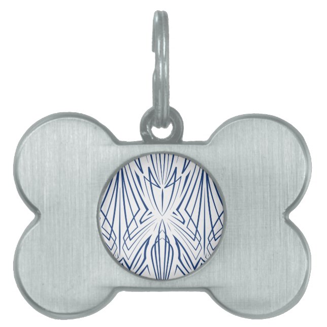 Crystal 3 pet ID tag (Front)