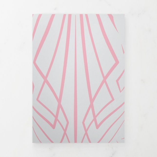 Crystal 4 Tri-Fold holiday card (Cover)