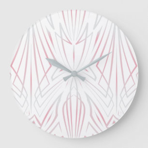 Crystal 6 large clock