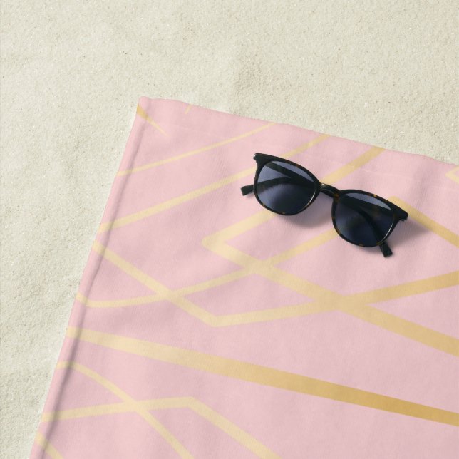 Crystal 8 beach towel (In Situ)