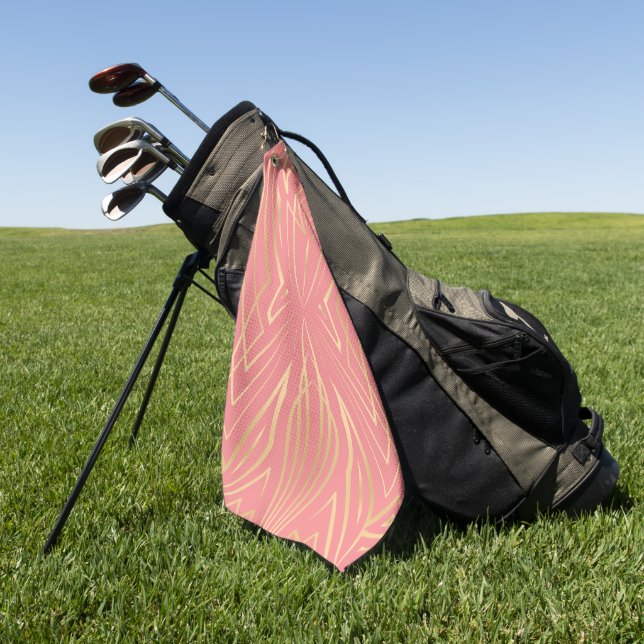 Crystal 9 golf towel (Green)