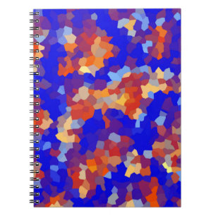 Crystal Abstract Pattern Notebook