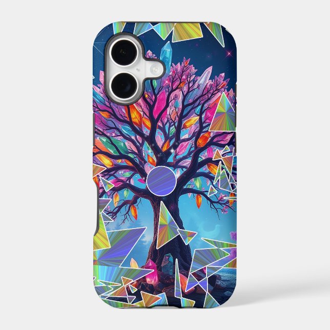 Crystal Abstract Tree (Back)