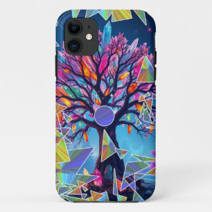 Crystal Abstract Tree Case-Mate iPhone Case