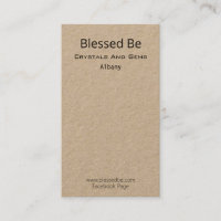 Crystal And Gem Package Backing