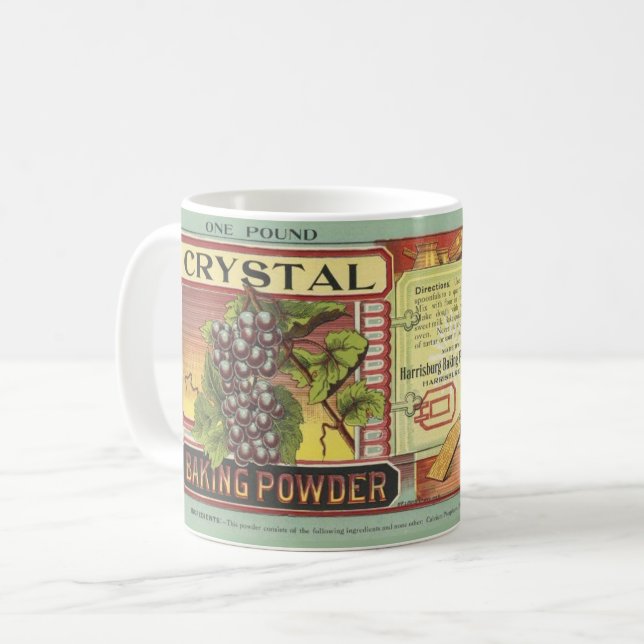 Crystal Baking Powder Mug (Front Left)