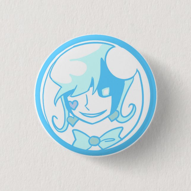 Crystal Ball 3 Cm Round Badge (Front)