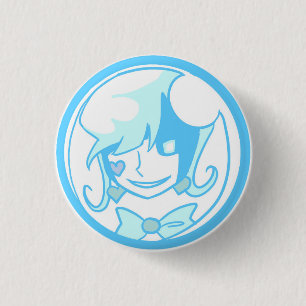 Crystal Ball 3 Cm Round Badge