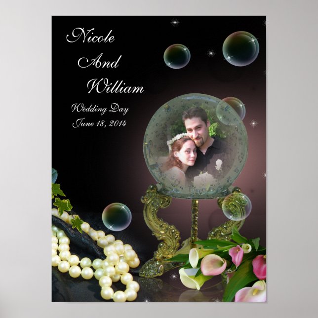 Crystal Ball Fantasy portrait Poster (Front)