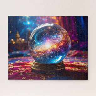 Crystal Ball - I See A Cosmic Event In Your Future Jigsaw Puzzle