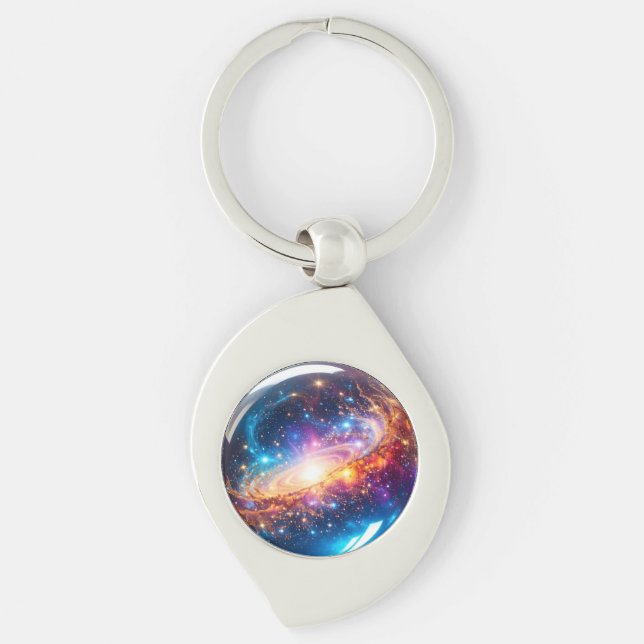 Crystal Ball - I See A Cosmic Event In Your Future Key Ring (Front)