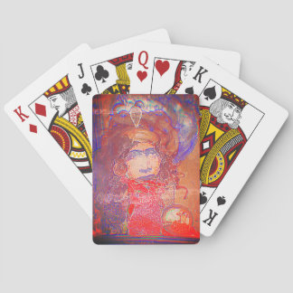 Crystal Ball Playing cards with original art 