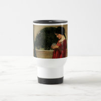 Crystal Ball Woman Waterhouse Painting