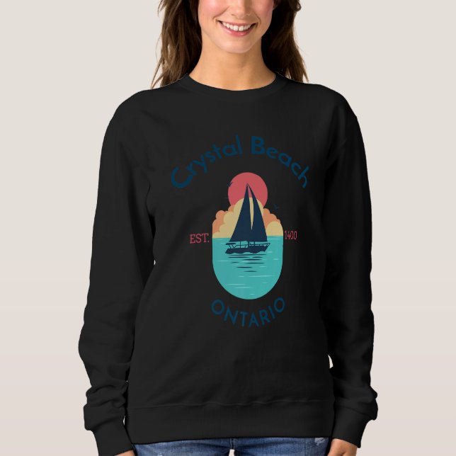Crystal Beach Fort Erie Ontario Sweatshirt (Front)