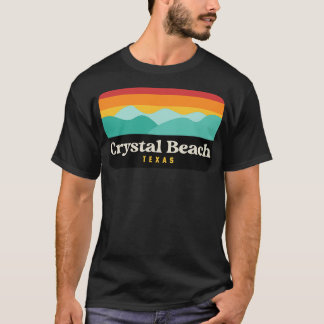 Crystal Beach Texas Bolivar Peninsula Fishing T-Shirt
