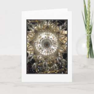 'Crystal' Blank Greeting Card