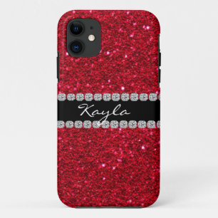 Crystal BLING RUBY RED IPHONE  5 Case