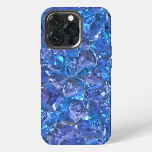 Crystal Blue and Purple iPhone 13 Pro Case
