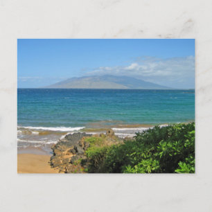 Crystal Blue Beach Postcard