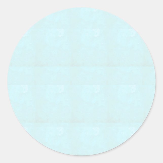 CRYSTAL BLUE  Classic Round Sticker (Front)