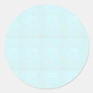 CRYSTAL BLUE Classic Round Sticker