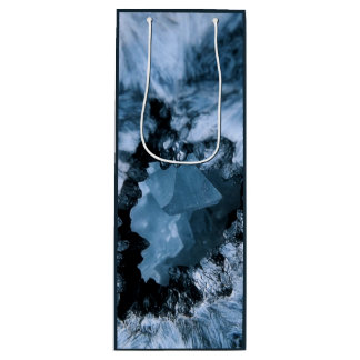 Crystal Blue Fantasy Wine Gift Bag