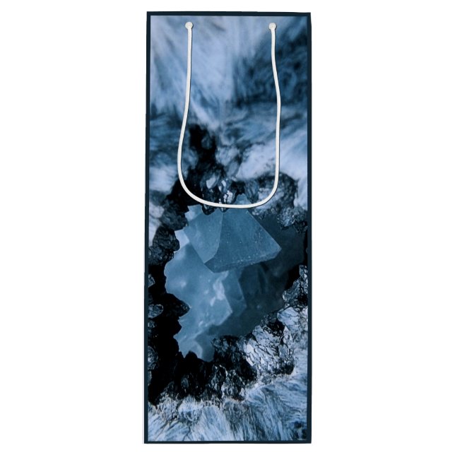 Crystal Blue Fantasy Wine Gift Bag (Front)