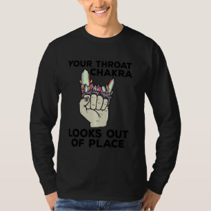 Crystal Brass Knuckles Chakra Healer Crystals Sage T-Shirt