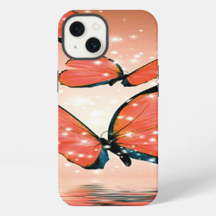 crystal butterflies Case-Mate Barely There Apple iPhone 13 Case