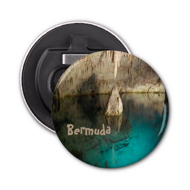 Crystal Cave, Bermuda Bottle Opener (Front)