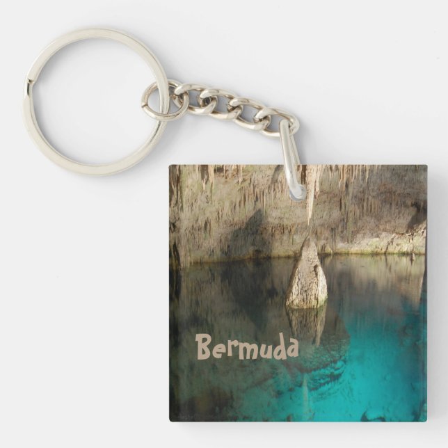 Crystal Cave, Bermuda Key Ring (Front)